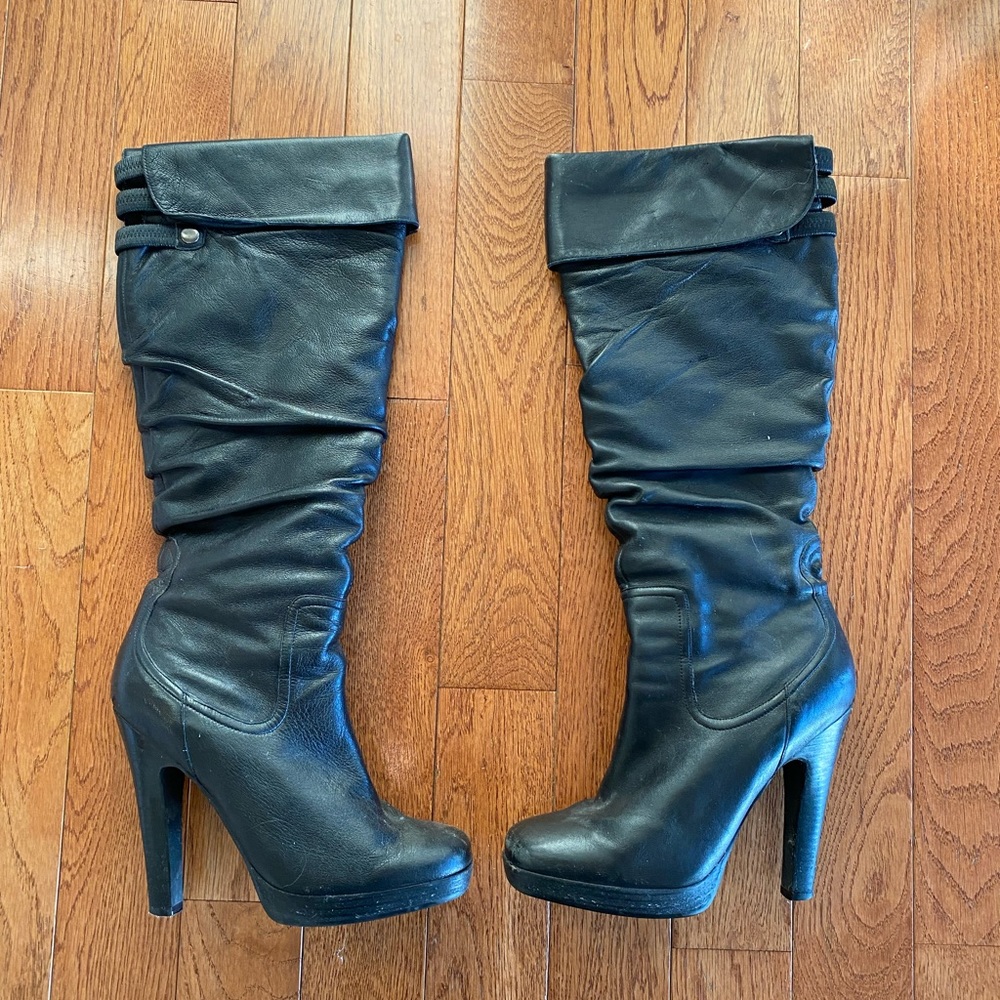 Knee High Black Boots